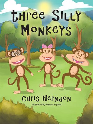 cover image of Three Silly Monkeys